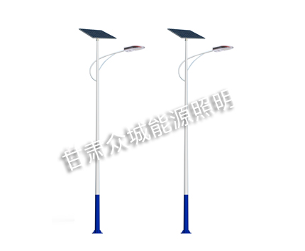 玛曲复兴号太阳能led路灯