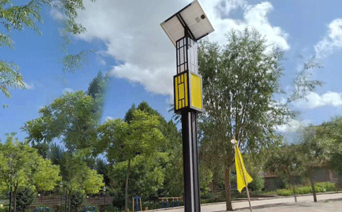 玛曲智慧路灯安装